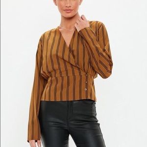 Wrap blouse